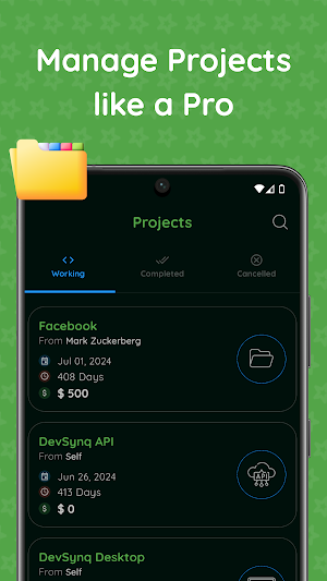 DevSynq - Project Manager Screenshot 0