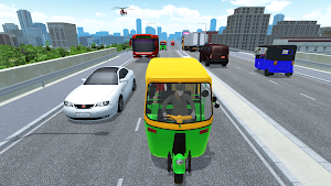 City Tuk Tuk Auto Rickshaw Screenshot 3