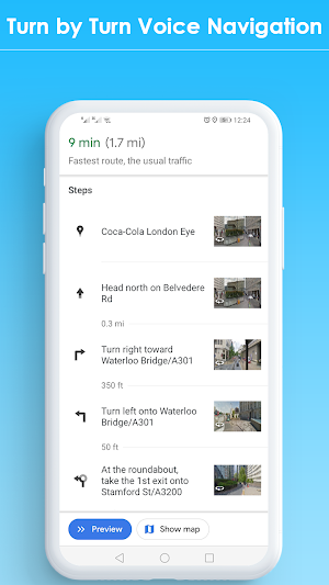 GPS Navigation Maps GPS Location Route finder app Screenshot 3