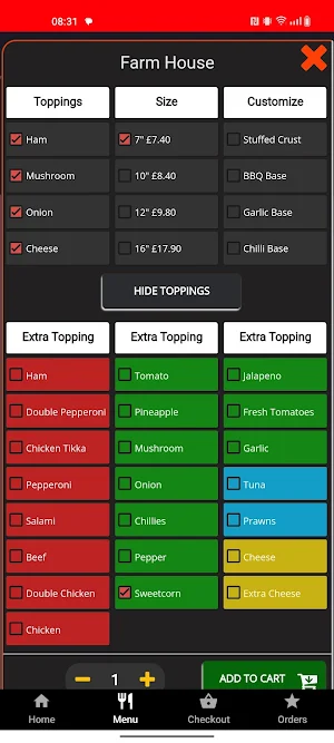 Pepino Pizza Kebab Screenshot 0