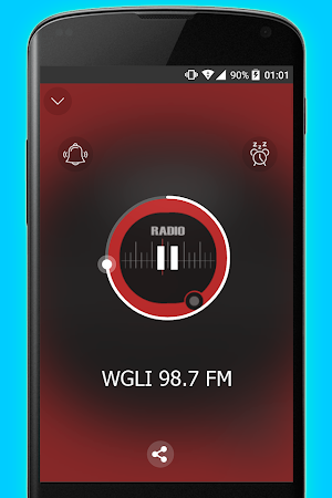 98.7 FM Rockin Eagle WGLI Radio Station Screenshot 0