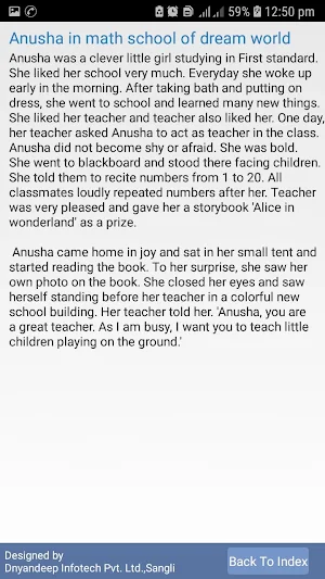 Anusha in Wonderland of Maths Screenshot 3