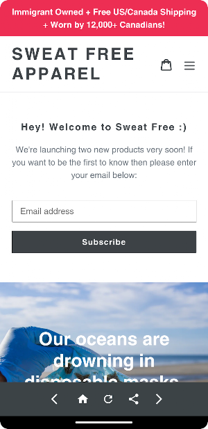 Sweat Free Screenshot 0