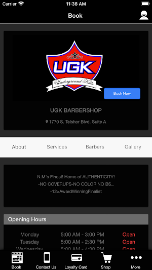 UGK BARBERSHOP Screenshot 2