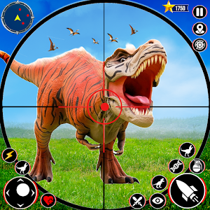 Wild Dino Hunting Gun Games 3D Screenshot 0