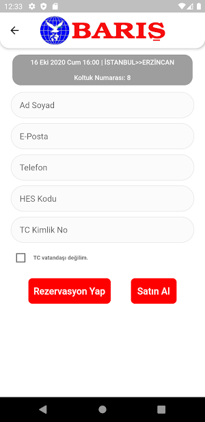 Barış Turizm Screenshot 3