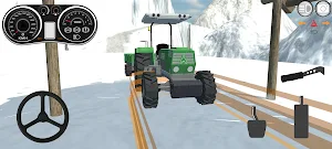 Tractor Driver Snowy Roads Screenshot 3