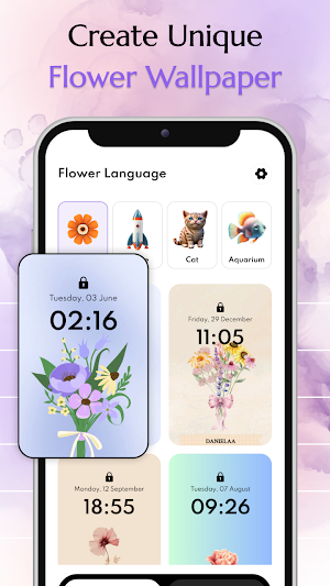 Flower Language Keyboard & DIY Screenshot 1