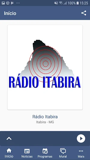 Rádio Itabira Screenshot 1
