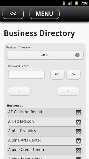 American Fork Area Chamber Screenshot 2