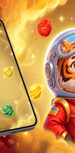 Tiger Galaxy Exploration Screenshot 1
