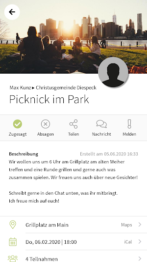 Christusgemeinde Diespeck Screenshot 2