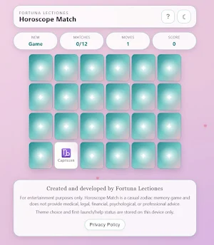 Fortunas Horoscope Match Screenshot 2