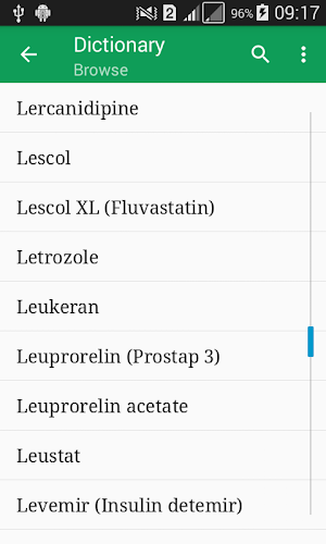 Medicine Dictionary Offline Screenshot 0