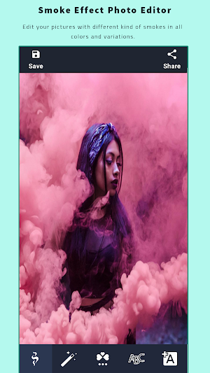 Smoke Effect Photo Editor - Smoke Effect Maker Screenshot 2