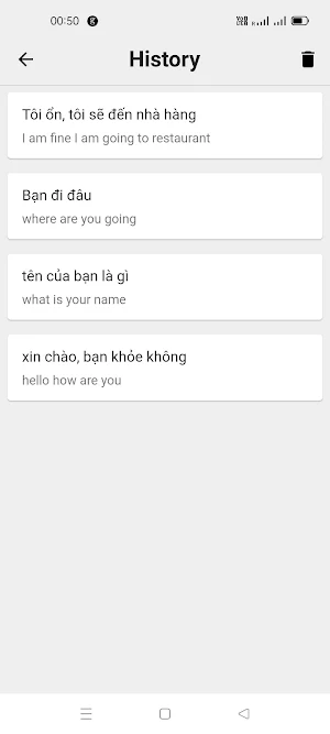 Vietnamese English Translator Screenshot 2