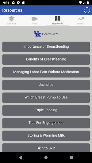 BreastBeginnings Screenshot 2