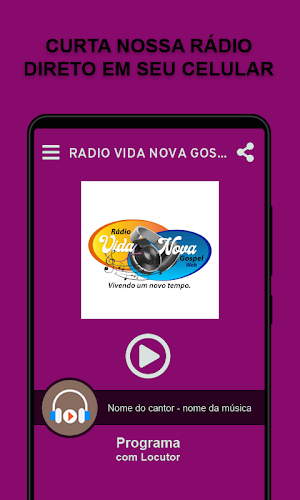 Rádio Vida Nova Gospel Screenshot 0