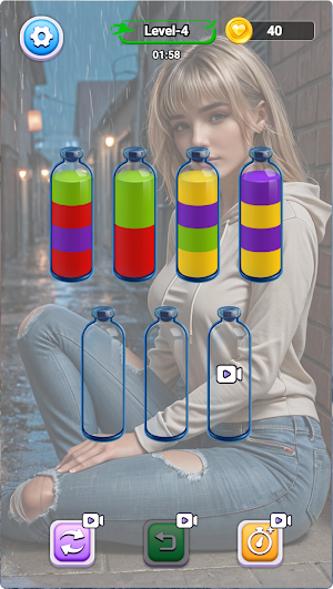 Pouring Water Sorting Screenshot 2