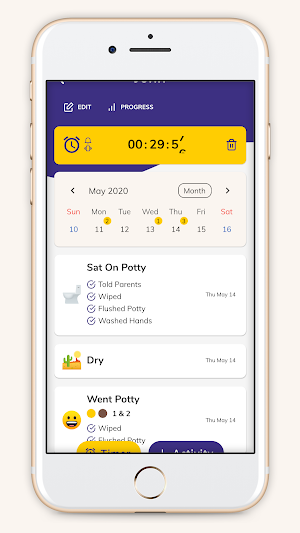 Potty Whiz: Potty Training Assistant Screenshot 2