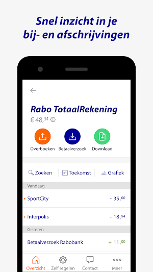 Rabo Bankieren Screenshot 2