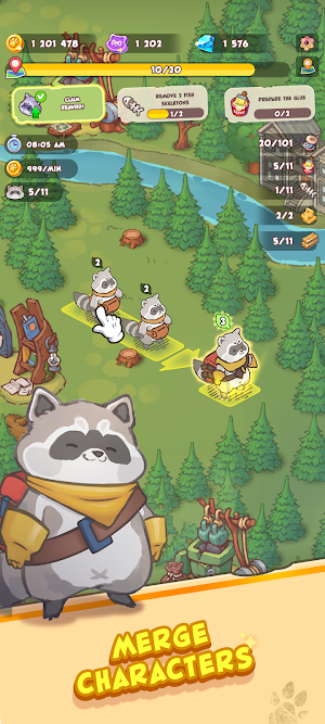 Racoon Tycoon Screenshot 1