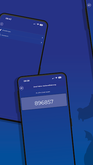BlueTem - Authentifizierung Screenshot 1