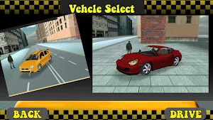 Taxi Drive Gangster City Screenshot 1
