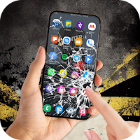 Prank Screen, Broken Wallpaper