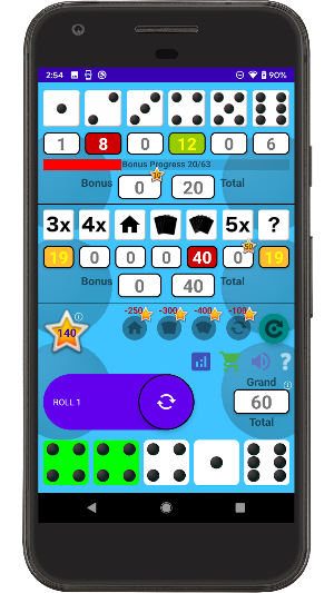 Five Dice Stars Screenshot 1