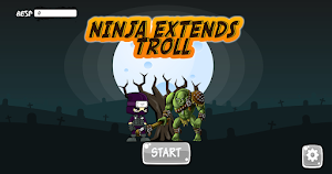 Ninja Extends Troll - The Ninja Game Screenshot 0