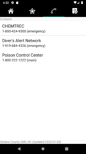 Onslow-Camp Lejeune EMS System Screenshot 1