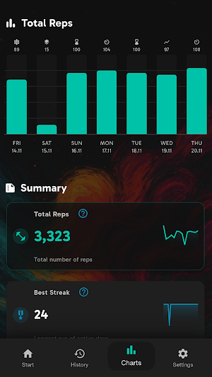 GroundBreaker: Push-up Tracker Screenshot 3
