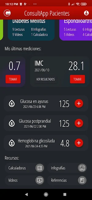 ConsultApp Pacientes Screenshot 1