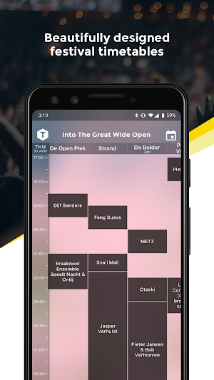 TimeSquare - the app store for festival apps. Screenshot 3