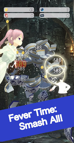 Smash Stress! Dish Clicker Screenshot 1
