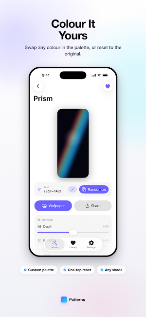 Patterns: Create Own Wallpaper Screenshot 2