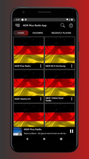 NDR Plus Radio App Screenshot 0