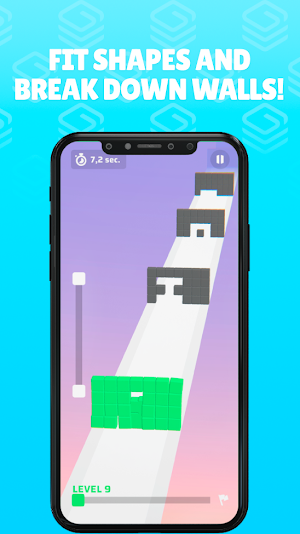 Shape Tap - Obstacle Course Ga Screenshot 0