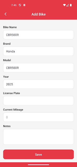 MotoKeeper Screenshot 1