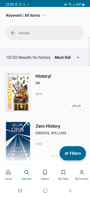 Cobourg Public Library Mobile Screenshot 0