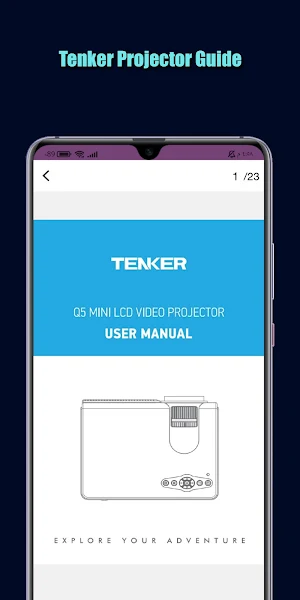 Tenker Projector Guide Screenshot 3
