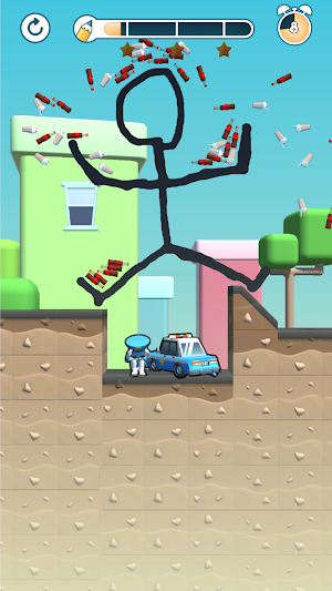 Cops in Trouble: Draw to Save Screenshot 2