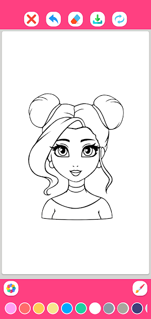 Coloring Books for Girl Screenshot 0