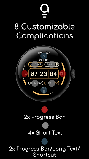AD GriD - Watch Face Screenshot 1