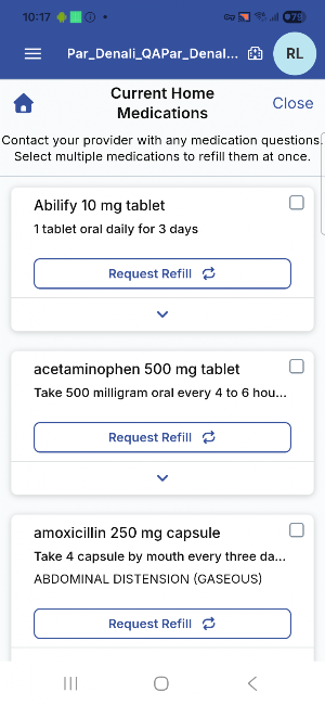 Paragon® CarePath Screenshot 2