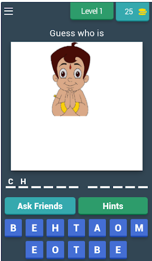 Cartoon quiz Screenshot 0