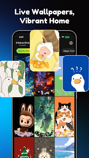 HD Live Wallpaper Launcher Screenshot 3