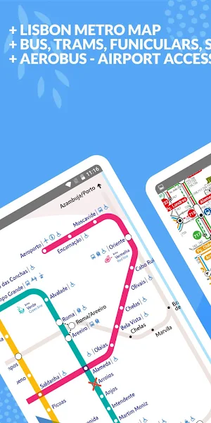Lisbon Metro LX Map Offline Screenshot 1