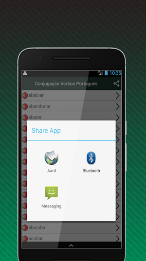 Conjugação Verbos Português Screenshot 3